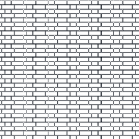 Brick &ndash; running bond (very fine) AutoCAD hatch pattern preview