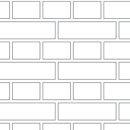 Brick Elevation, English Bond AutoCAD hatch pattern preview