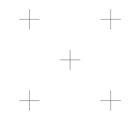 Crosses AutoCAD hatch pattern preview