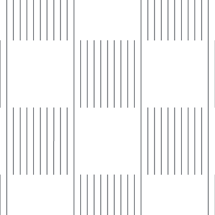 Chequerboard of Vertical Line Blocks AutoCAD hatch pattern preview