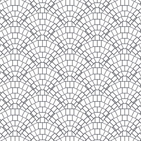 Preview of the fanpaver AutoCAD hatch pattern download