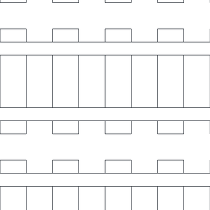 Railway Track AutoCAD hatch pattern preview