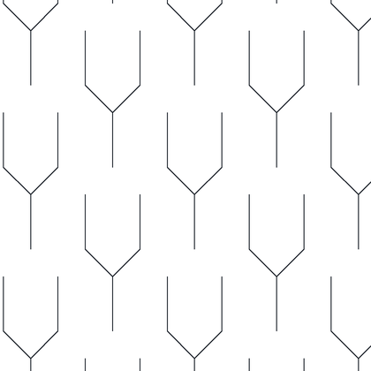 Y-Fork Line Pattern AutoCAD hatch pattern preview