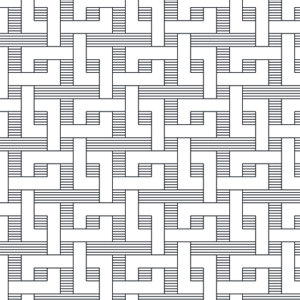 Shaded Interlinked Squares AutoCAD hatch pattern preview