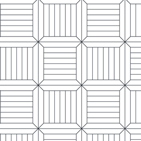 Parquet &ndash; octagonal inset AutoCAD hatch pattern preview