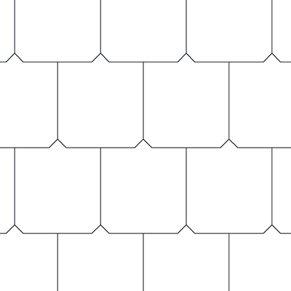 Three-Tab Asphalt Shingles AutoCAD hatch pattern preview
