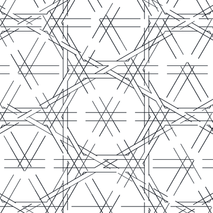 Arabic Geometric Interlace AutoCAD hatch pattern preview