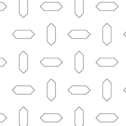 Chequer Plate, Large Lozenge AutoCAD hatch pattern preview