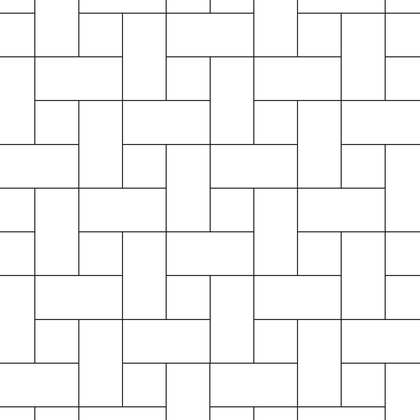 Basketweave Ceramic Tile AutoCAD hatch pattern preview