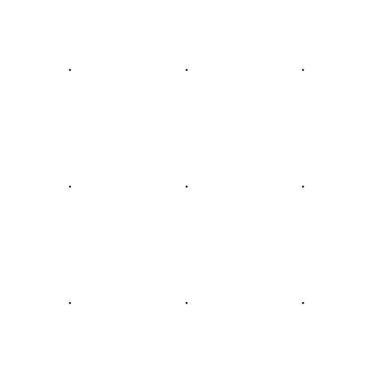 Unit Grid Dots AutoCAD hatch pattern preview