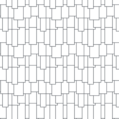 Heavy Shake Roofing AutoCAD hatch pattern preview