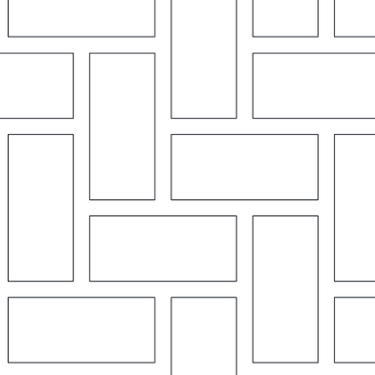 Paving Brick Layout AutoCAD hatch pattern preview