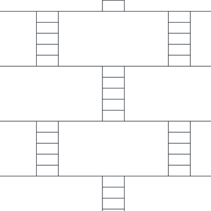 Brick with Bond Course AutoCAD hatch pattern preview
