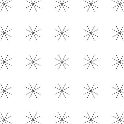 Spiny Star Field AutoCAD hatch pattern preview