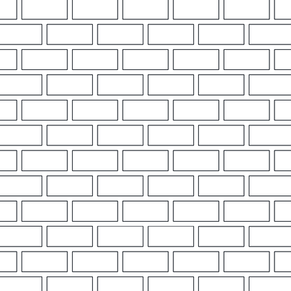 Concrete Block, Stretcher Bond AutoCAD hatch pattern preview