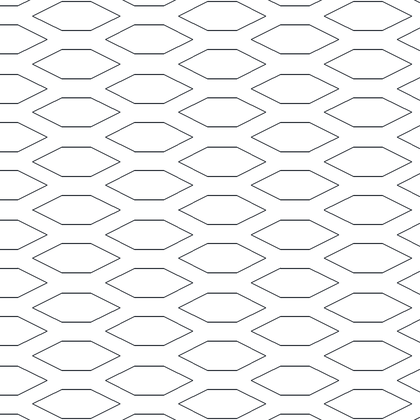 Expanded Metal Mesh AutoCAD hatch pattern preview