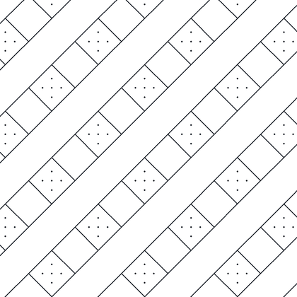 Diagonal Lattice Paving AutoCAD hatch pattern preview