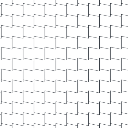 Stepped Interlocking Pavers AutoCAD hatch pattern preview
