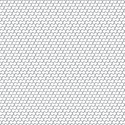 Stepped Interlocking Pavers, Fine AutoCAD hatch pattern preview