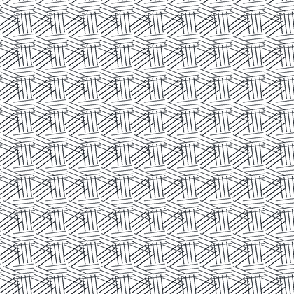 Woven Line Bundles AutoCAD hatch pattern preview