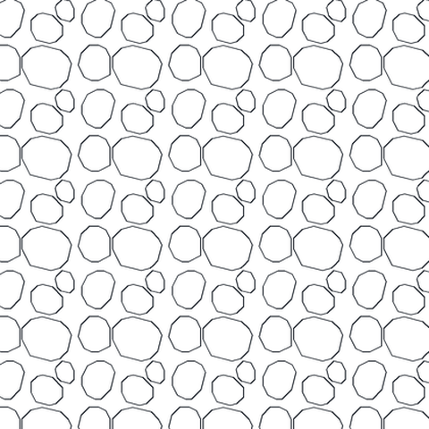 Loose cobbles / hardcore AutoCAD hatch pattern preview