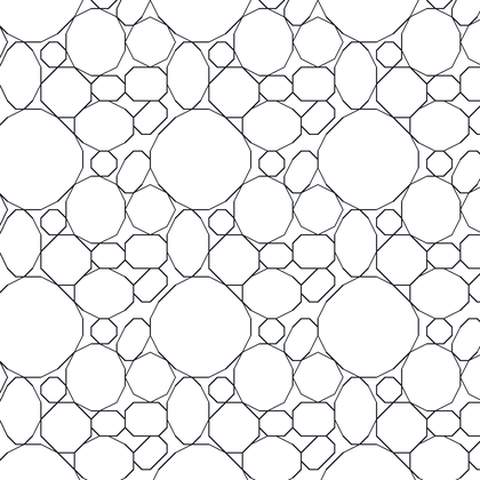 Gravel (coarse) AutoCAD hatch pattern preview