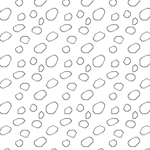Crushed stone / chippings AutoCAD hatch pattern preview